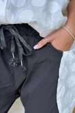 Made in Italy Luxury Smooth Magic Trouser Black *